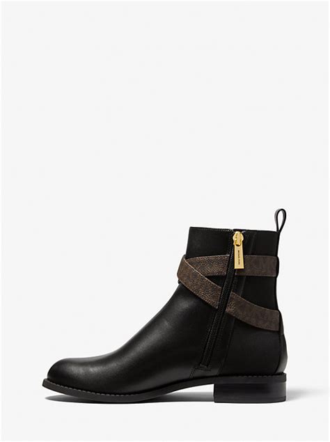 michael kors rory ankle boots|michael kors adjustable buckle boots.